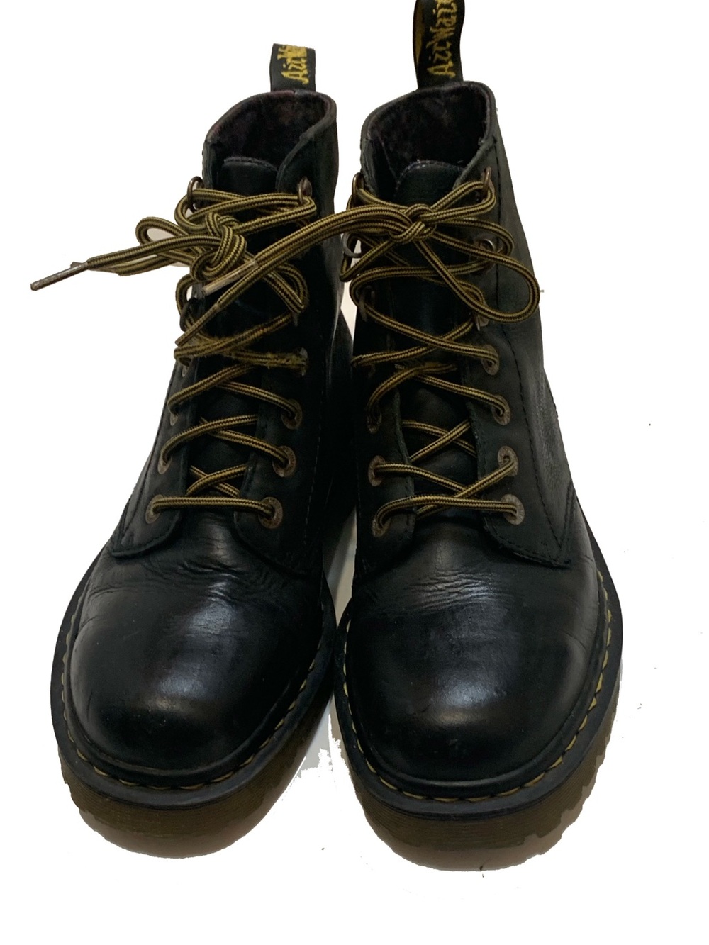 Dr Martens Women’s Black Lace-Up Leather Boots